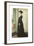 Portrait of my wife-Michael Ancher-Framed Premium Giclee Print