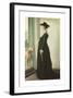 Portrait of my wife-Michael Ancher-Framed Premium Giclee Print