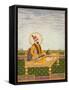 Portrait of Nader Shah-null-Framed Stretched Canvas