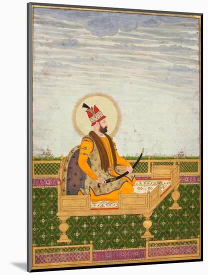 Portrait of Nader Shah-null-Mounted Giclee Print