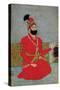 Portrait of Nadir Shah Afshar of Persia, 1700-25-null-Stretched Canvas