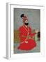 Portrait of Nadir Shah Afshar of Persia, 1700-25-null-Framed Giclee Print