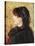 Portrait of Naile Hanim-Osman Hamdi Bey-Stretched Canvas
