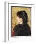 Portrait of Naile Hanim-Osman Hamdi Bey-Framed Giclee Print