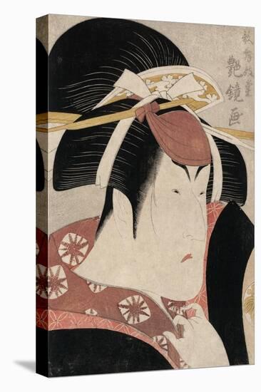 Portrait of Nakayama Tomisaburo-Kabukido Enkyo-Stretched Canvas