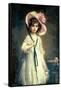 Portrait of Nancy, Daughter of Arthur Tooth-Mary Lemon Waller-Framed Stretched Canvas