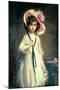 Portrait of Nancy, Daughter of Arthur Tooth-Mary Lemon Waller-Mounted Giclee Print