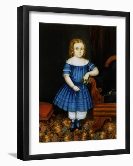 Portrait of Nancy Riley-Joseph Whiting Stock-Framed Giclee Print