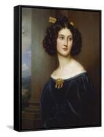 Portrait of Nanette Kaula (1812 - 1876), 1829-Joseph Karl Stieler-Framed Stretched Canvas