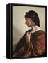Portrait of Nanna, Ca 1861-Anselm Feuerbach-Framed Stretched Canvas