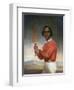 Portrait of Nannultera, a Young Poonindie Cricketer-John Michael Crossland-Framed Giclee Print