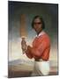 Portrait of Nannultera, a Young Poonindie Cricketer-John Michael Crossland-Mounted Giclee Print