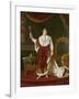 Portrait of Napoleon (1769-1821) in His Coronation Robes, 1811-Robert Lefevre-Framed Giclee Print