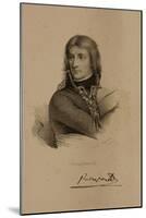 Portrait of Napoleon Bonaparte (1769-1821)-Francois Seraphin Delpech-Mounted Giclee Print