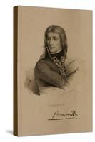 Portrait of Napoleon Bonaparte (1769-1821)-Francois Seraphin Delpech-Stretched Canvas
