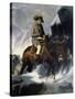 Portrait of Napoleon Bonaparte Crossing the Saint Bernard in 1800 by Paul Delaroche-null-Stretched Canvas