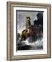 Portrait of Napoleon Bonaparte Crossing the Saint Bernard in 1800 by Paul Delaroche-null-Framed Giclee Print