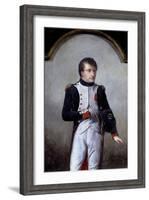 Portrait of Napoleon Bonaparte, First Consul by Jean-Baptiste Isabey-null-Framed Giclee Print