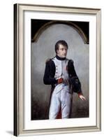 Portrait of Napoleon Bonaparte, First Consul by Jean-Baptiste Isabey-null-Framed Giclee Print