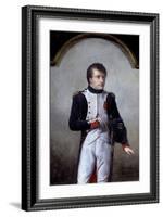 Portrait of Napoleon Bonaparte, First Consul by Jean-Baptiste Isabey-null-Framed Giclee Print