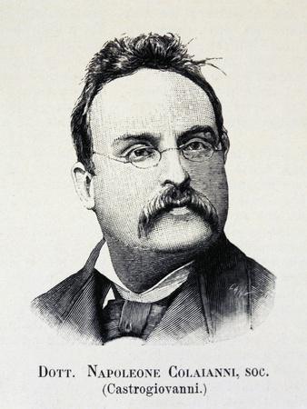 'Portrait of Napoleon Colajanni' Giclee Print