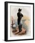 Portrait of Napoleon I (1769-1821) on the island of St Helena-French School-Framed Giclee Print