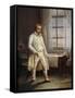 Portrait of Napoleon I on St. Helena Dictating His Memoires by Charles Auguste Steuben-null-Framed Stretched Canvas