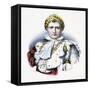 Portrait of Napoleon I-null-Framed Stretched Canvas