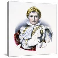 Portrait of Napoleon I-null-Stretched Canvas