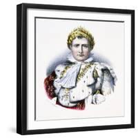 Portrait of Napoleon I-null-Framed Giclee Print