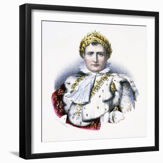 Portrait of Napoleon I-null-Framed Giclee Print