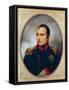 Portrait of Napoleon I-Antoine Charles Horace Vernet-Framed Stretched Canvas