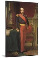 Portrait of Napoleon III (1808-73) 1862-Hippolyte Flandrin-Mounted Giclee Print