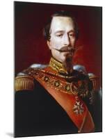 Portrait of Napoleon III of France-null-Mounted Giclee Print