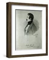 Portrait of Napoleon III-Alfred d' Orsay-Framed Giclee Print