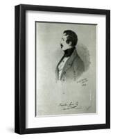 Portrait of Napoleon III-Alfred d' Orsay-Framed Giclee Print