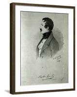 Portrait of Napoleon III-Alfred d' Orsay-Framed Giclee Print