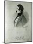 Portrait of Napoleon III-Alfred d' Orsay-Mounted Premium Giclee Print