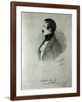 Portrait of Napoleon III-Alfred d' Orsay-Framed Giclee Print