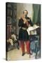 Portrait of Napoleon III-null-Stretched Canvas