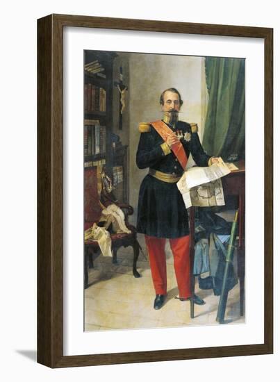 Portrait of Napoleon III-null-Framed Giclee Print