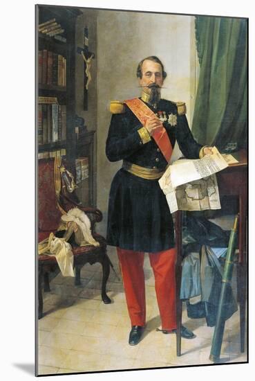 Portrait of Napoleon III-null-Mounted Giclee Print