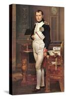 Portrait of Napoleon In His Work Room-Jacques-Louis David-Stretched Canvas