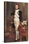 Portrait of Napoleon In His Work Room-Jacques-Louis David-Stretched Canvas