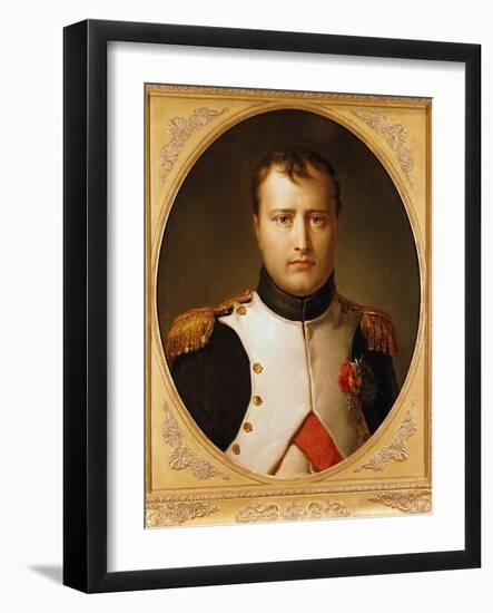 Portrait of Napoleon in Uniform-Francois Gerard-Framed Giclee Print