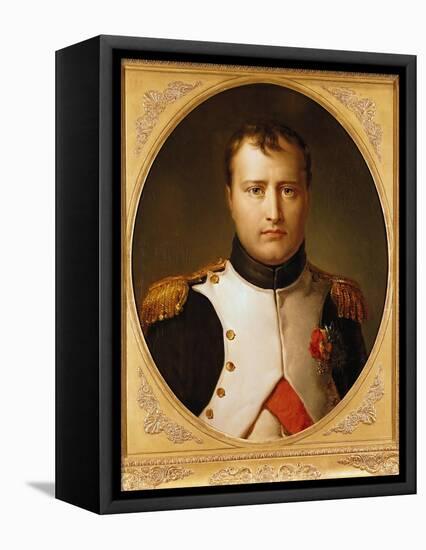 Portrait of Napoleon in Uniform-Francois Gerard-Framed Stretched Canvas