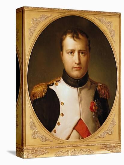Portrait of Napoleon in Uniform-Francois Gerard-Stretched Canvas