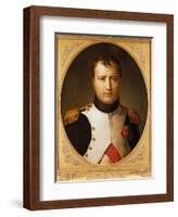 Portrait of Napoleon in Uniform-Francois Gerard-Framed Giclee Print