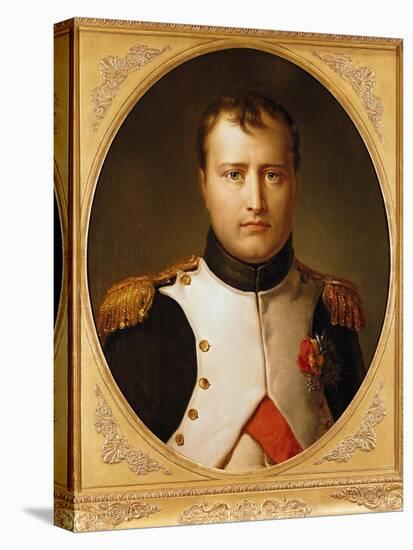 Portrait of Napoleon in Uniform-Francois Gerard-Stretched Canvas