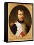 Portrait of Napoleon in Uniform-Francois Gerard-Framed Stretched Canvas